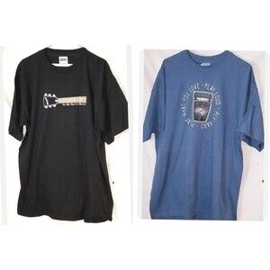 2 Shirts - LIMP - T-Shirt - 90's S.F. Punk Pop Rock Band Mens XL Vintage NOS